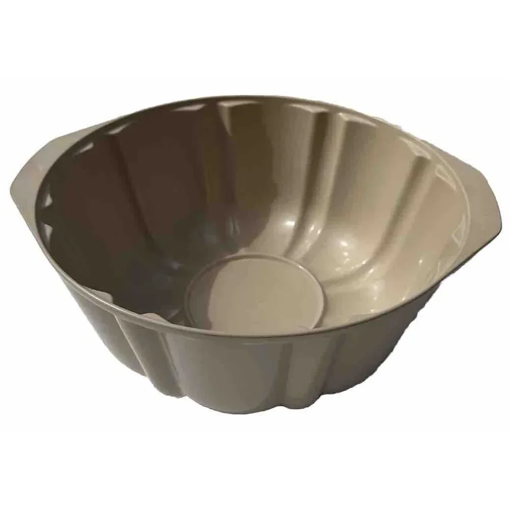 Vintage Anchor Ovenware 3 1/2 qt. Fluted‎ Cake Pan MicroWare Microwave & Oven